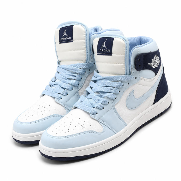 کتونی نایک جردن وان آبی روشن مدل Air Jordan 1 High University Blue
