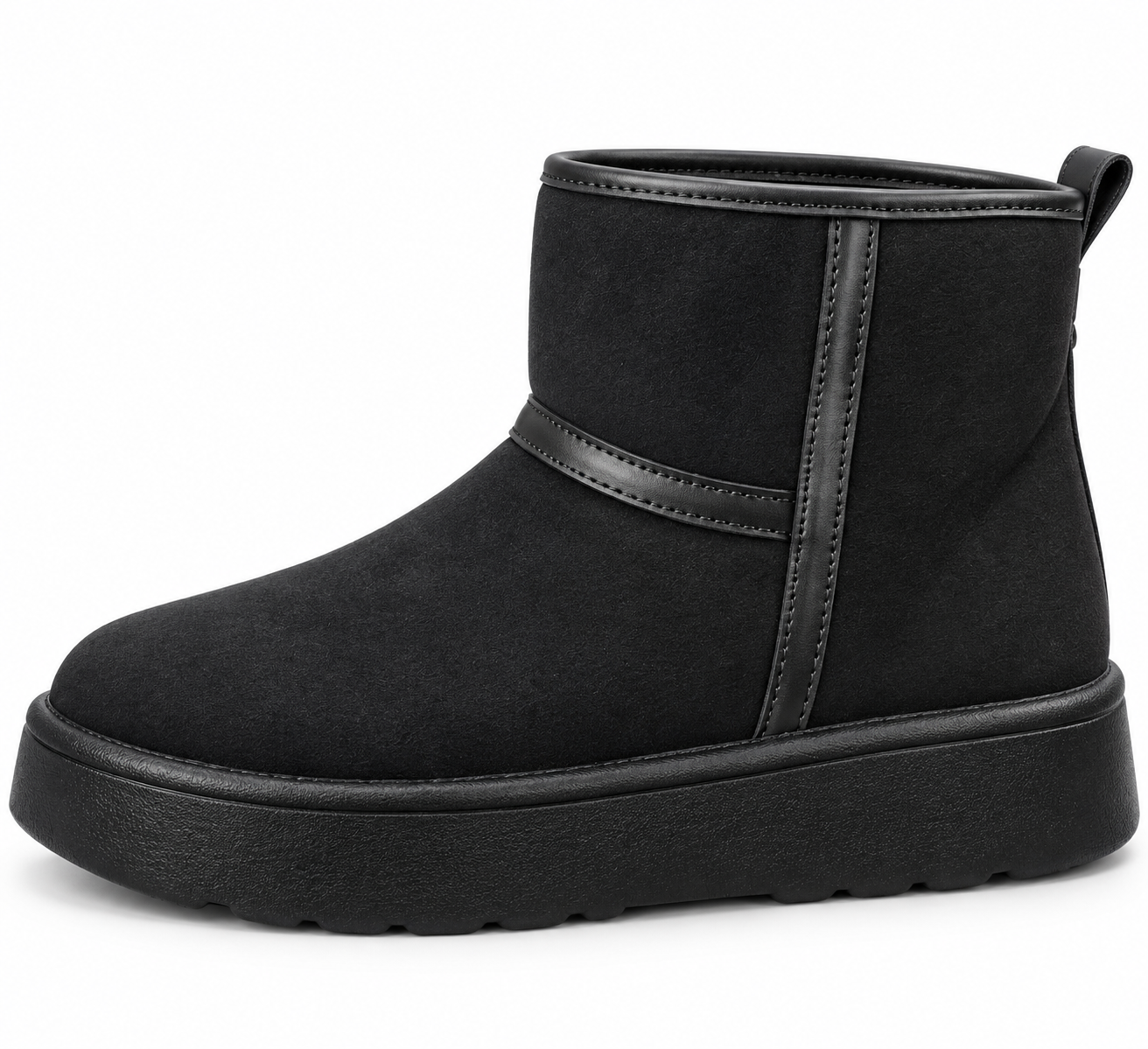 Women’s Suede Fur-Lined UGG Style Ankle Boots