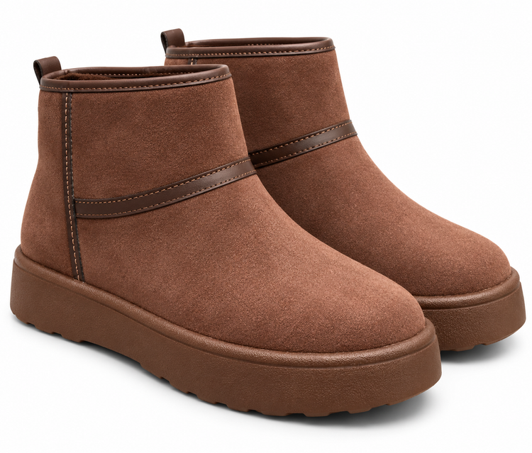 نیم بوت آگ جیر زنانه | بوت ترند UGG لژدار